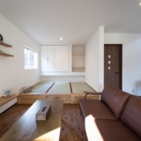 三島市富士ビレッジ｜富士を望むアプリコット色の家。施工例08