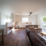 三島市富士ビレッジ｜富士を望むアプリコット色の家。施工例02