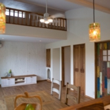 沼津市松沢町｜高台にあるオークフロアと漆喰の家。施工例18