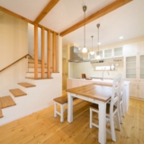 長泉町｜パステルカラーがかわいいナチュラルハウス。施工例